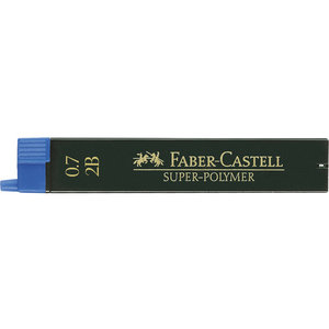 Faber Castell potloodstiftjes Faber Castell Super-Polymer 0,7mm 2B