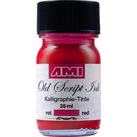 Kalligrafie Old Script Inkt 35ml Rood