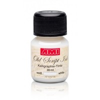 Kalligrafie Old Script Inkt 35ml wit