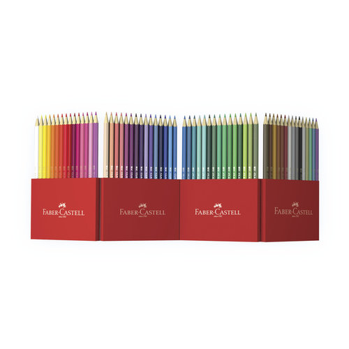 Faber Castell kleurpotlood Faber-Castell Castle zeskantig karton etui met 60 stuks