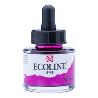 Ecoline Vloeibare Waterverf Flacon 30 ml Roodviolet 545