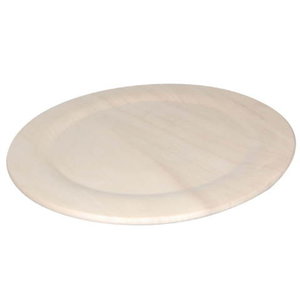 Hout onderbord rond 35 cm Hout onderbord rond 35 cm