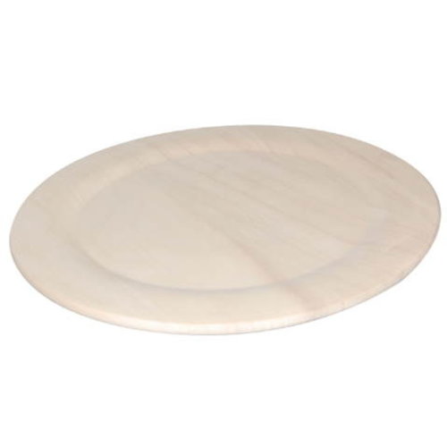 Hout onderbord rond 35 cm