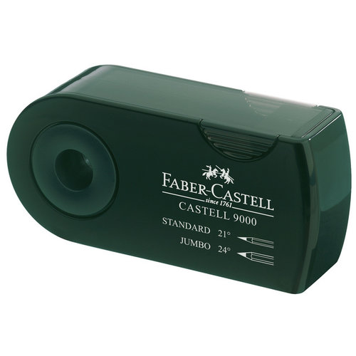 Faber Castell Puntenslijper Faber-Castell Sleeve groen