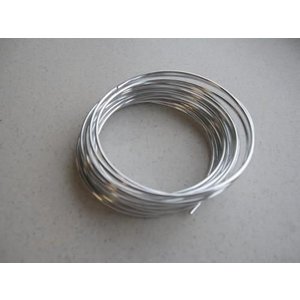 Hobby & Crafting Fun Aluminiumdraad zilverkleur 2 mm 4 meter