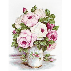 Luca S Luca S borduurpakket Mixed Flowers BA2329