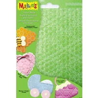 Makins Clay Klei structuurvel set C 4 vel 17,5 x 11,5 cm