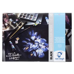 van Gogh Zwart Aquarel papierblok A3 360 gram 12 vel