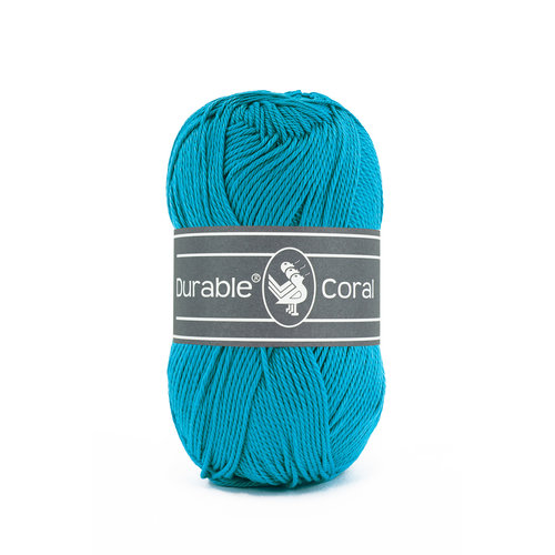 Durable Durable Coral Katoen 50 gram Turquoise 371