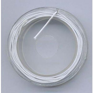 Hobby & Crafting Fun Elastisch koord wit 1 mm 5 meter