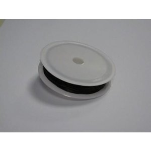 Hobby & Crafting Fun Stretch koord zwart 0,8 mm 8 meter