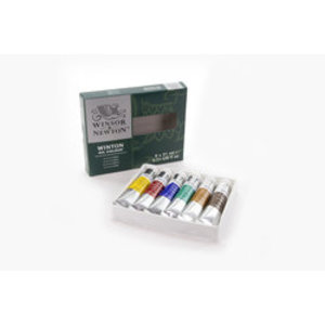 Winsor & Newton Winton Olieverf Set 6 x 21 ml