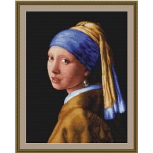 Luca S Borduurpakket Vermeer Meisje met de parel b467