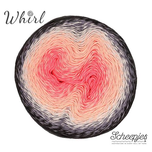 Scheepjeswol Scheepjes Whirl 1000 m - 784 Watermelon Hell Raiser