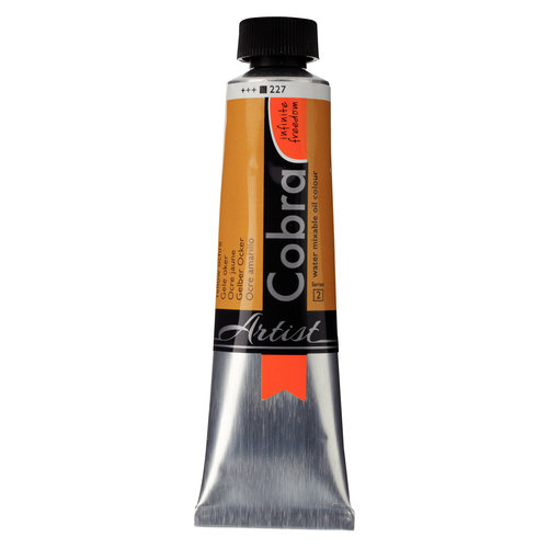 Cobra Cobra Artist Olieverf op waterbasis Tube 40 ml Gele Oker 227