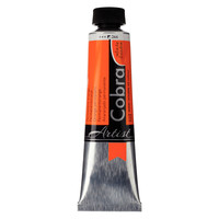 Cobra Artist Olieverf op waterbasis Tube 40 ml Permanentoranje 266