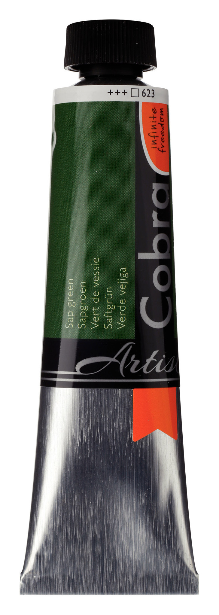 Cobra Artist Watervermengbare olieverf 40ml – 419 Transparantrood Oker