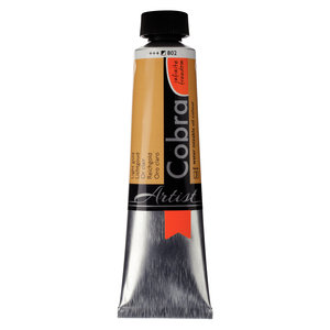 Cobra Cobra Artist Water Vermengbare Olieverf Tube 40 ml Lichtgoud 802