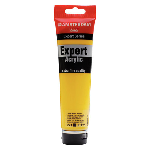 Amsterdam Amsterdam Acrylverf Expert Tube 150 ml Cadmiumgeel Middel 271