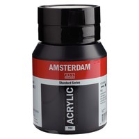 Talens Amsterdam acrylverf 500 ml Lampenzwart 702