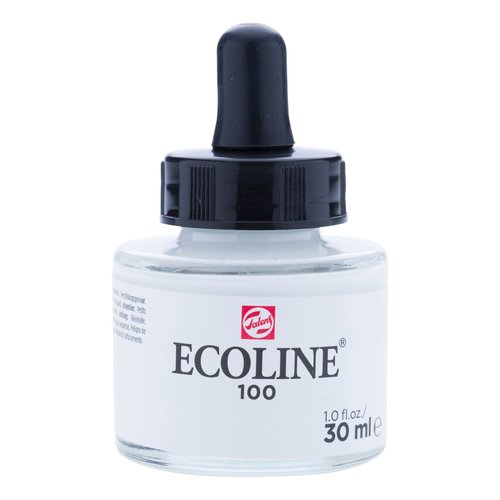 Ecoline Ecoline Vloeibare Waterverf Flacon 30 ml Wit 100