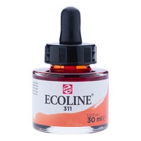 Ecoline Vloeibare Waterverf Flacon 30 ml Vermiljoen 311