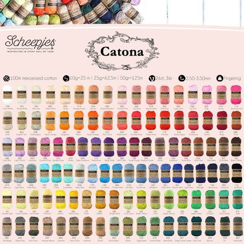 Scheepjeswol Scheepjes Catona 50 gram - 238 Powder Pink