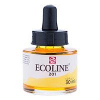 Ecoline Vloeibare Waterverf Flacon 30 ml Lichtgeel 201