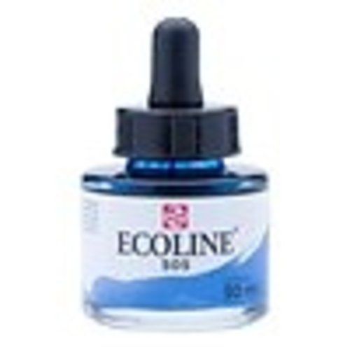 Ecoline Ecoline Vloeibare Waterverf Flacon 30 ml Ultramarijn Licht 505