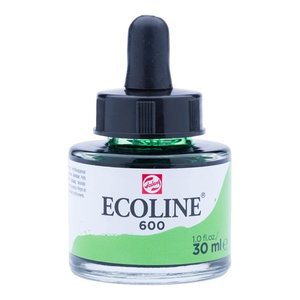 Ecoline Ecoline Vloeibare Waterverf Flacon 30 ml Groen 600