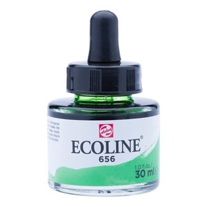 Ecoline Ecoline Vloeibare Waterverf Flacon 30 ml Woudgroen 656