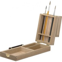 Houten Penselenkist 26 x 10 x 5 cm