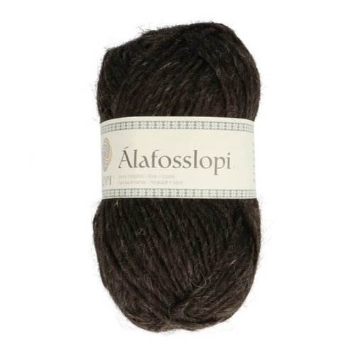 Lopi Alafosslopi wol 100 gram Donker Grijs 0052