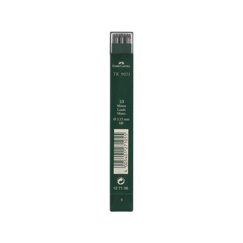 Faber Castell potloodstiftjes Faber Castell TK9071 3,15mm 6B