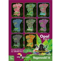 Opal Regenwald 16 150 gram nr 9916 Grijs Groen