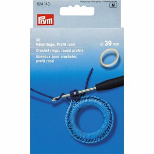 Prym Prym Haakringen Kunststof rond 39 mm 30 stuks