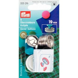 Prym Prym Stofknopen met Matrijs 19 mm 5 stuks