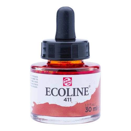 Ecoline Ecoline Vloeibare Waterverf Flacon 30 ml Sienna Gebrand 411