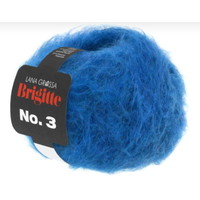 Lana Grossa Brigitte nr 3 Mohair kleur 13 Blauw