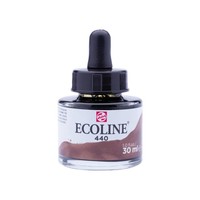 Ecoline Vloeibare Waterverf Flacon 30 ml Sepia Donker