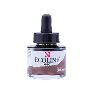 Ecoline Ecoline Vloeibare Waterverf Flacon 30 ml Sepia Donker