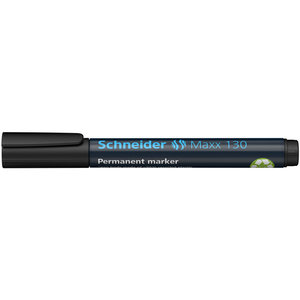 Schneider marker Schneider Maxx 130 permanent ronde punt zwart