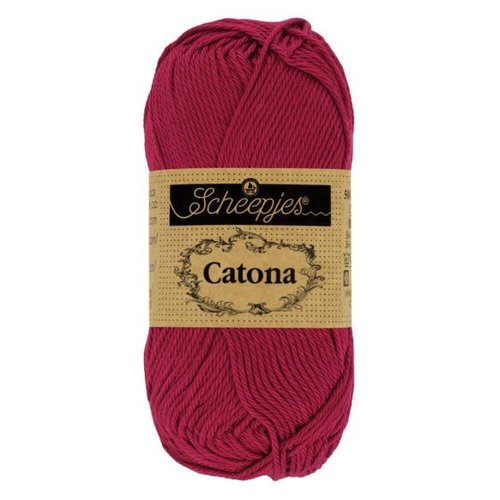 Scheepjeswol Scheepjes Catona 50 gram - 517 Ruby