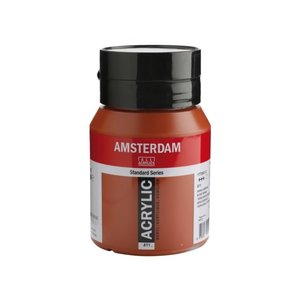 Amsterdam Amsterdam Acrylverf 500 ml Sienna Gebrand 411