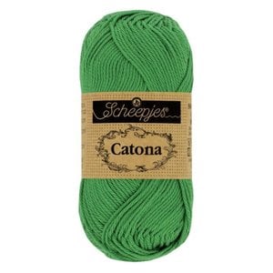 Scheepjeswol Scheepjes Catona 50 gram - 515 Emerald Scheepjeswol Scheepjes Catona 50 gram - 515 Emerald