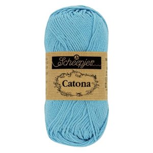Scheepjeswol Scheepjes Catona 50 gram - 510 Sky Blue Scheepjeswol Scheepjes Catona 50 gram - 510 Sky Blue