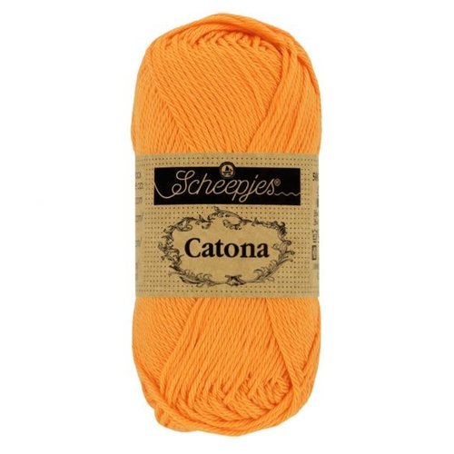 Scheepjeswol Scheepjes Catona 50 gram - 411 Sweet Orange