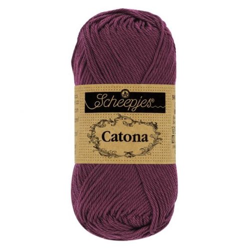 Scheepjeswol Scheepjes Catona 50 gram - 394  Shadow Purple