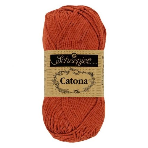 Scheepjeswol Scheepjes Catona 50 gram - 388 Rust