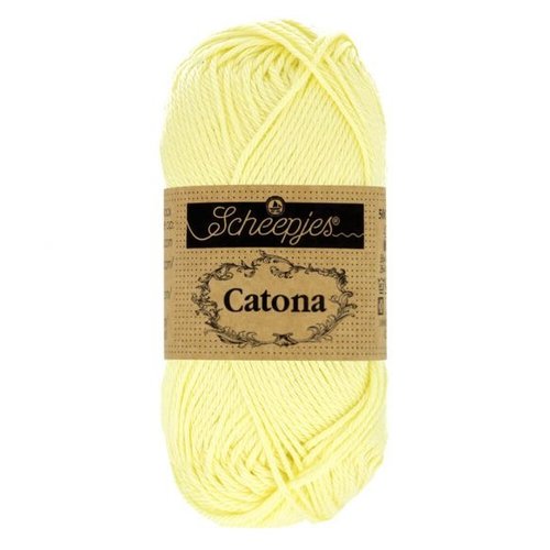 Scheepjeswol Scheepjes Catona 50 gram - 100 Lemon Chiffon